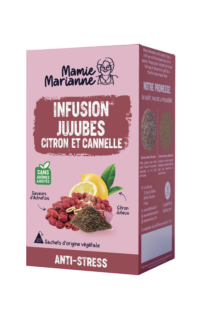 Infusion aux Jujubes, Citron et Cannelle
