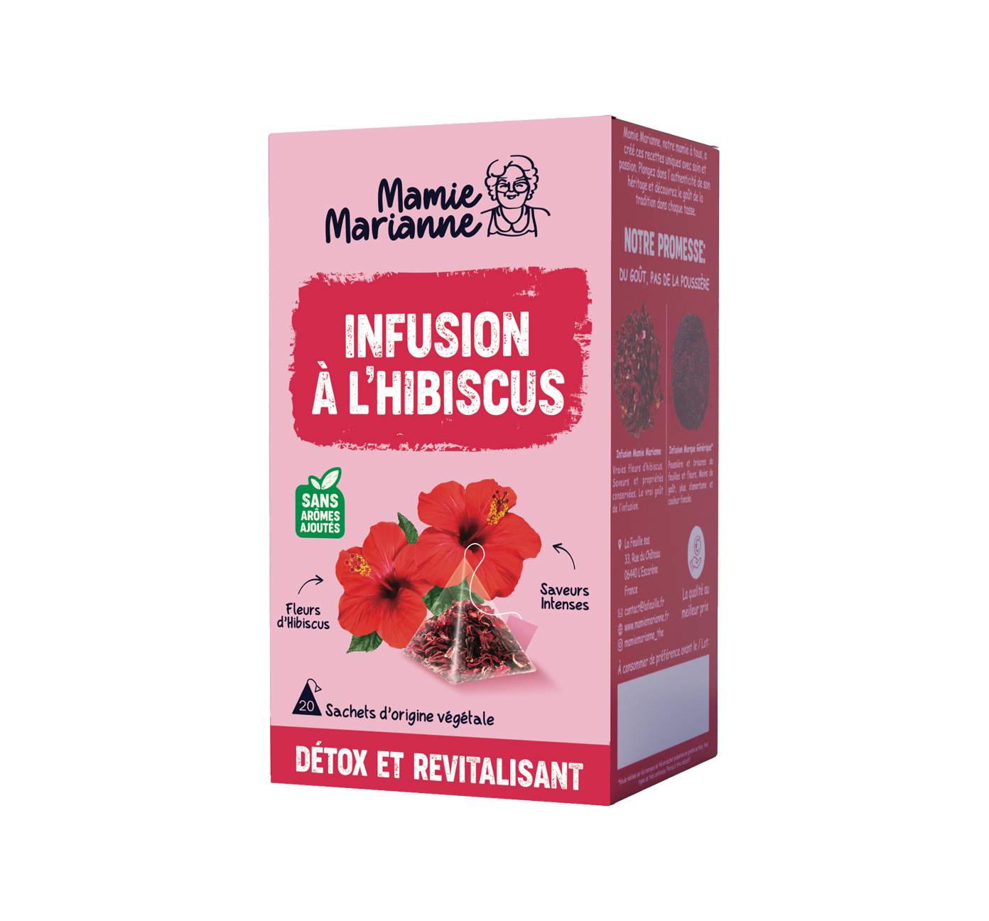 Infusion à l'Hibiscus 
