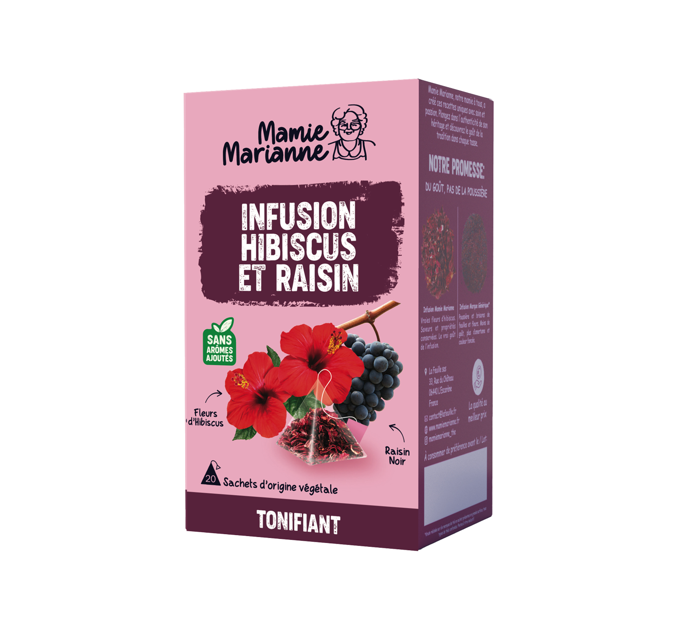 Infusion Hibiscus et Raisin