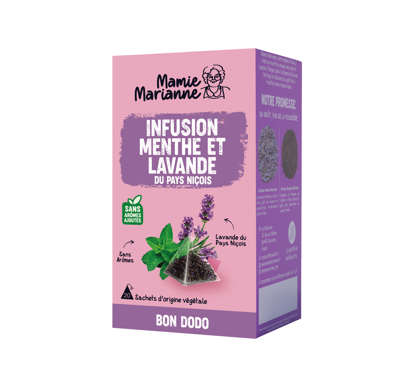 Infusion Menthe et Lavande 